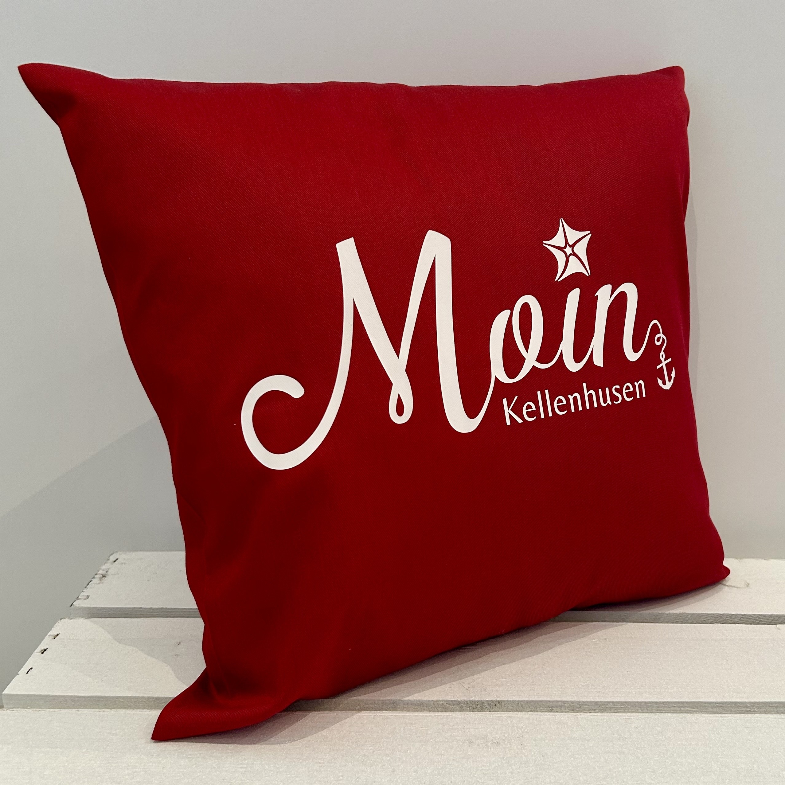 "Moin" Kellenhusen-Kissen 40 x 40