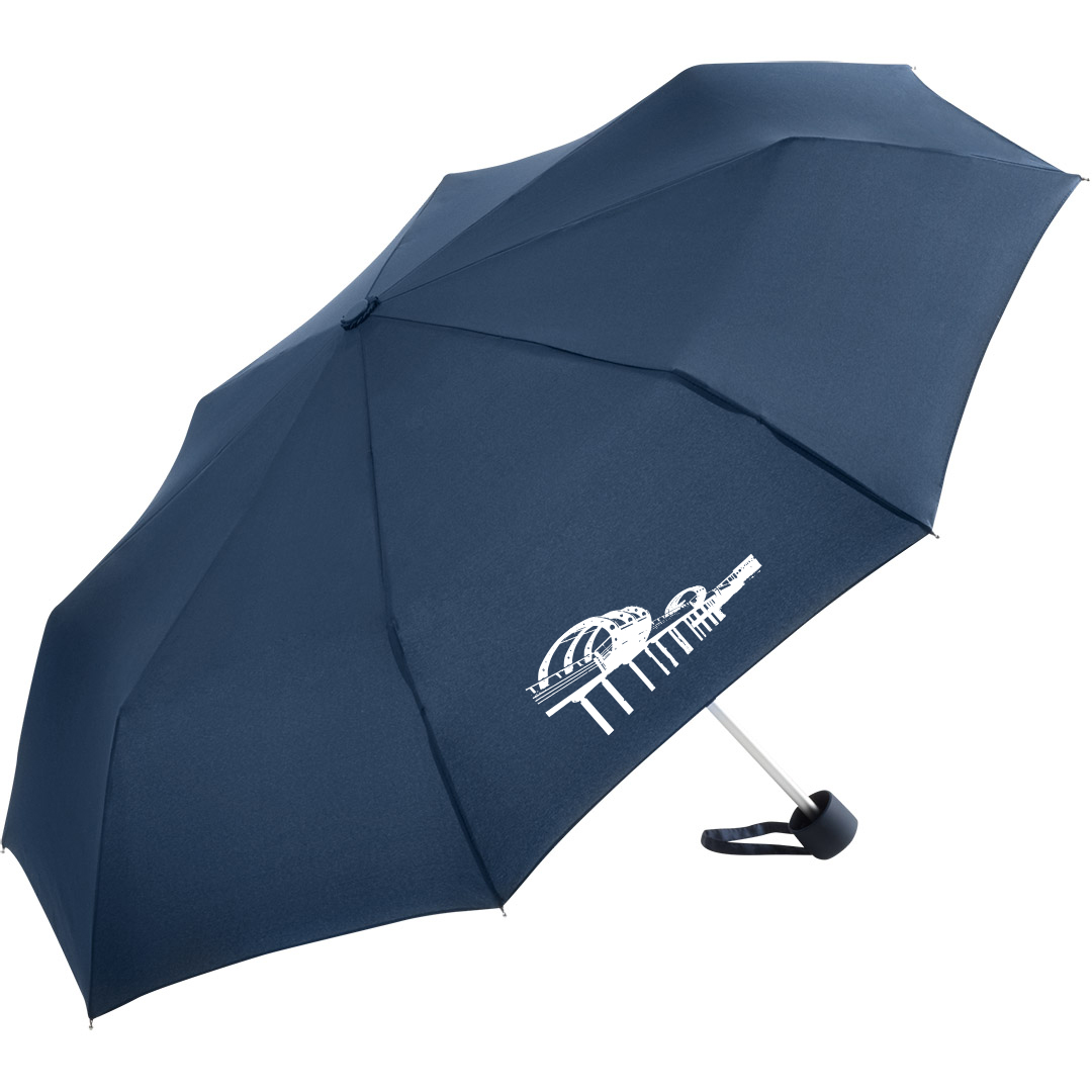 Alu-Mini-Taschenschirm "Kellenhusen-Brücke"