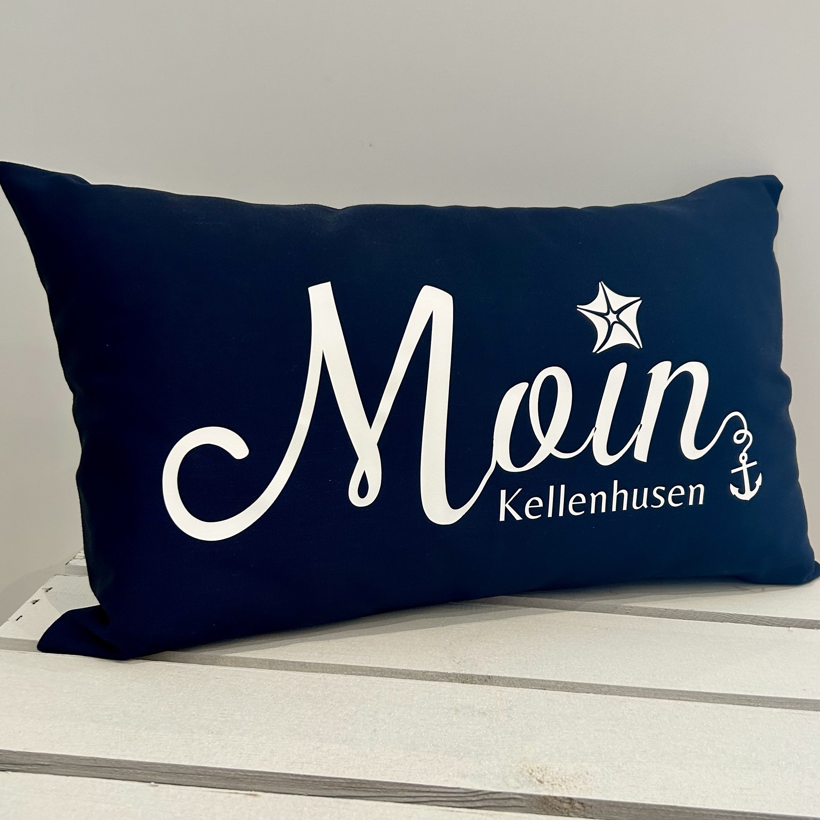 "Moin" Kellenhusen- Kissen 30 X 50