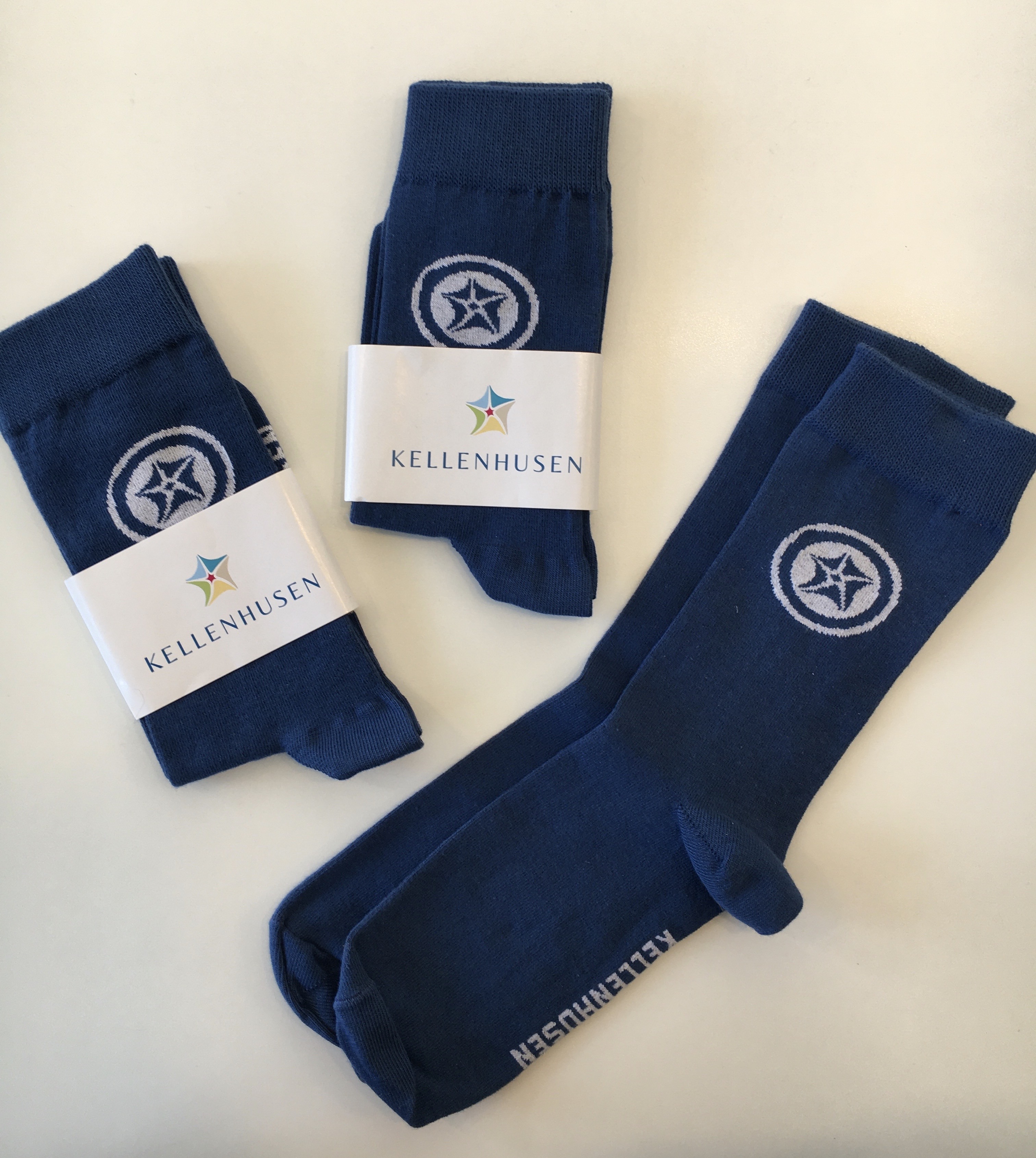 Socken Kellenhusen Blau