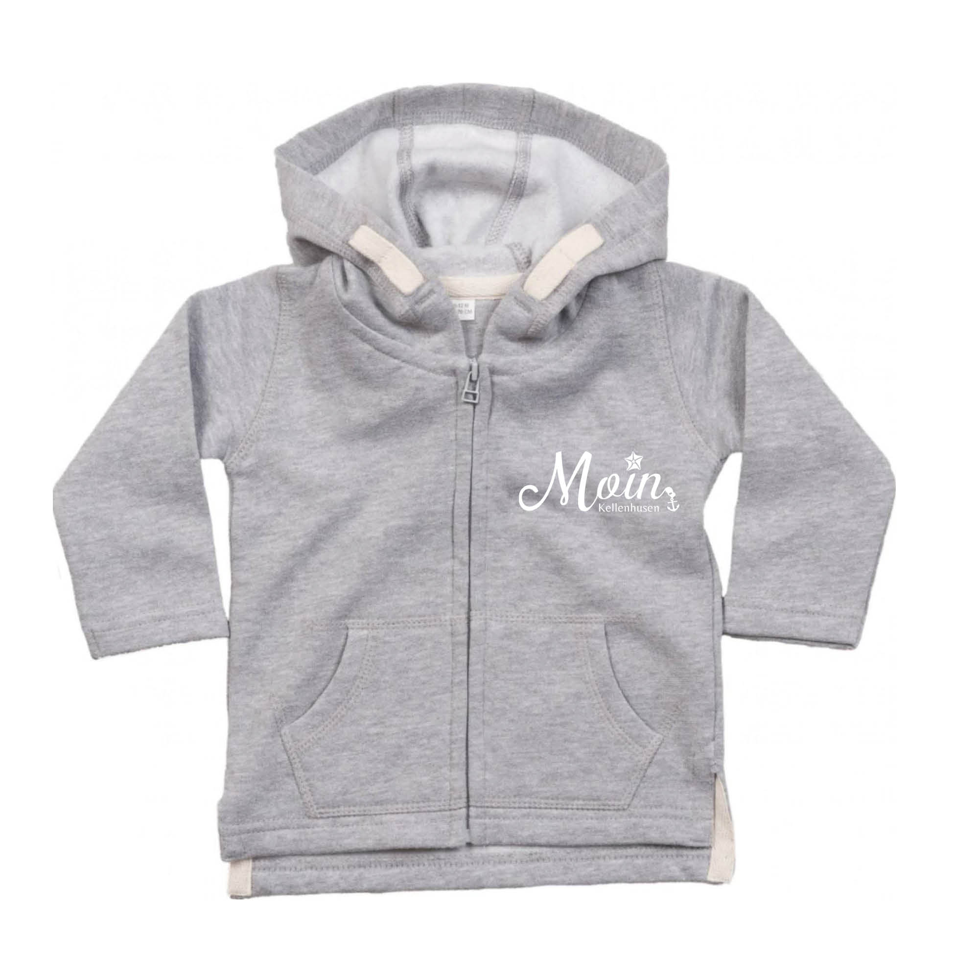 Baby Hoodie - grau