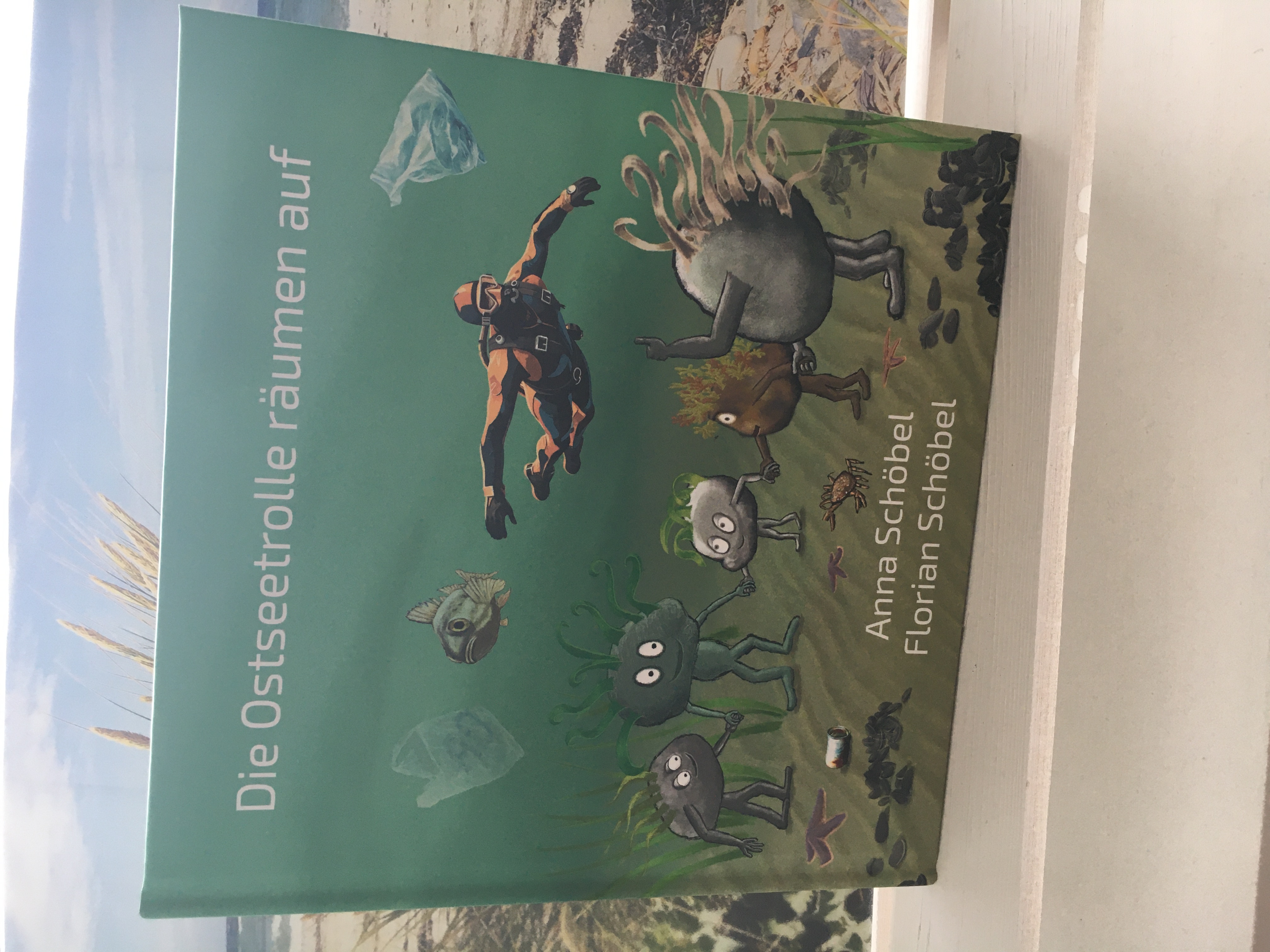 Kinderbuch "Die Ostseetrolle räumen auf"