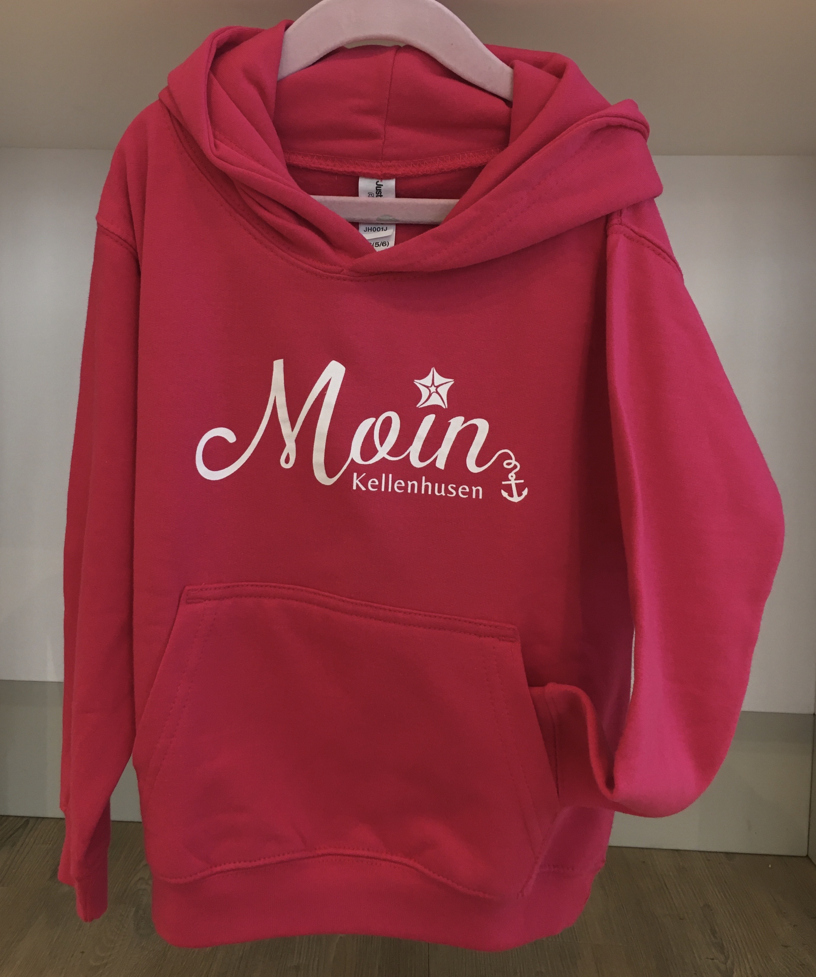 Kinder Hoodie - hot pink