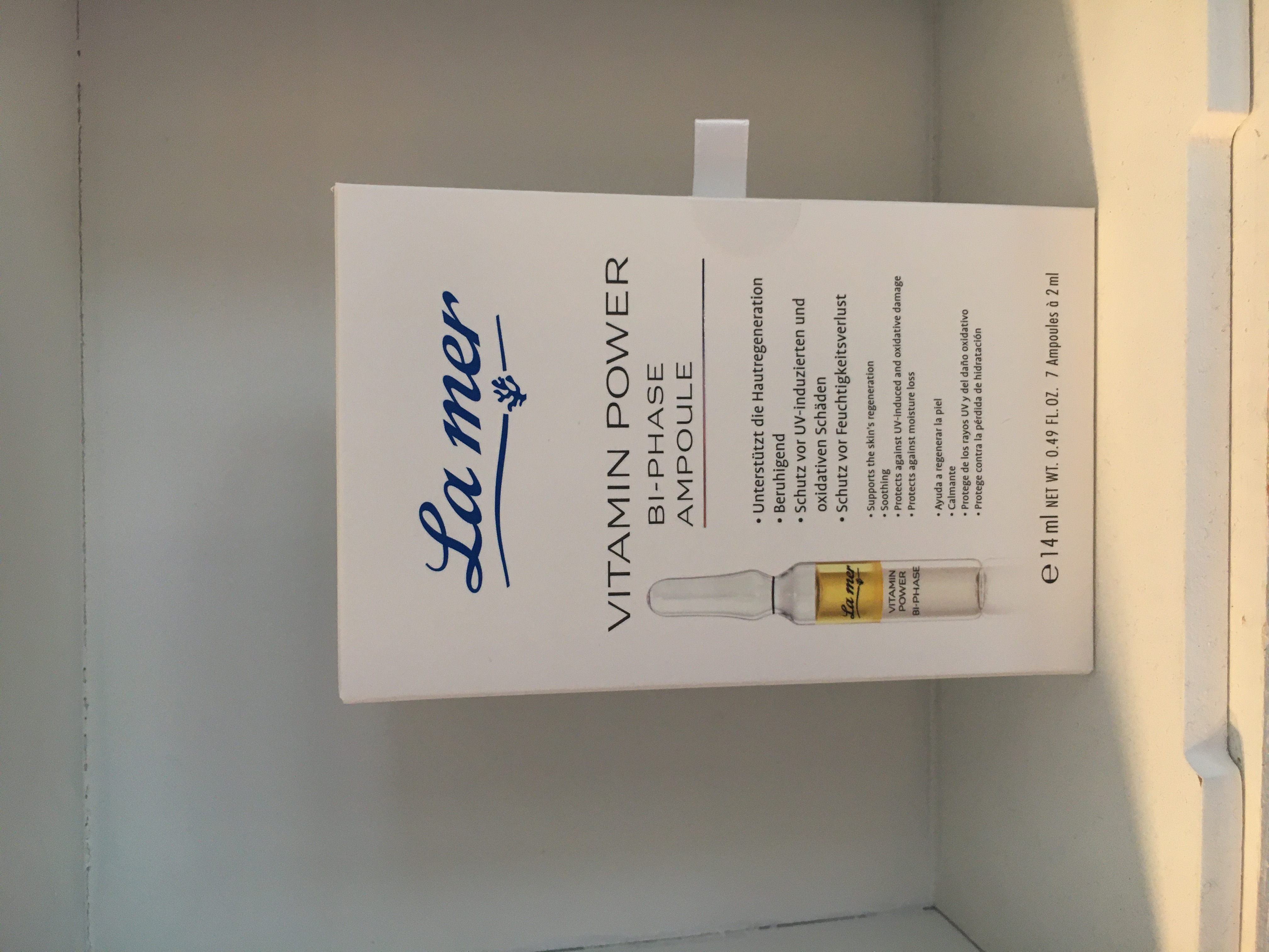 Ampullen, Vitamin Power 7 x 2 ml, La mer