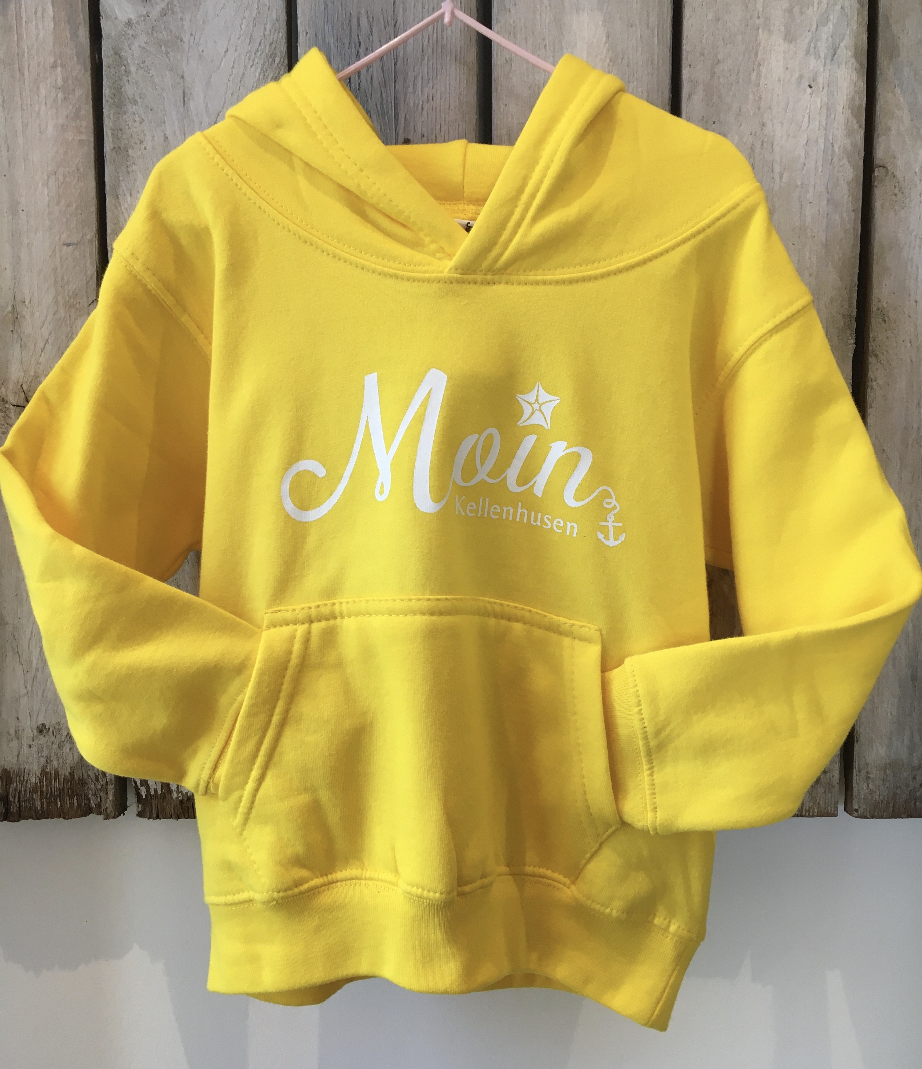 Kinder Hoodie - Sun Yellow