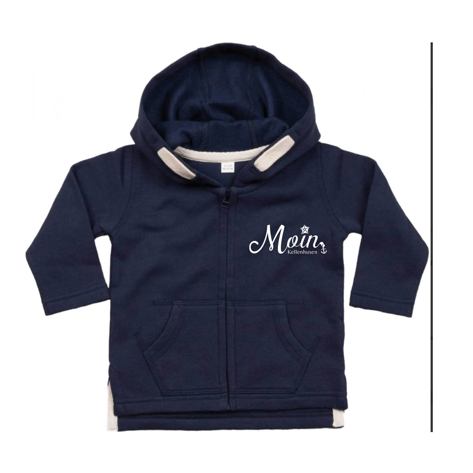 Baby Hoodie - navy
