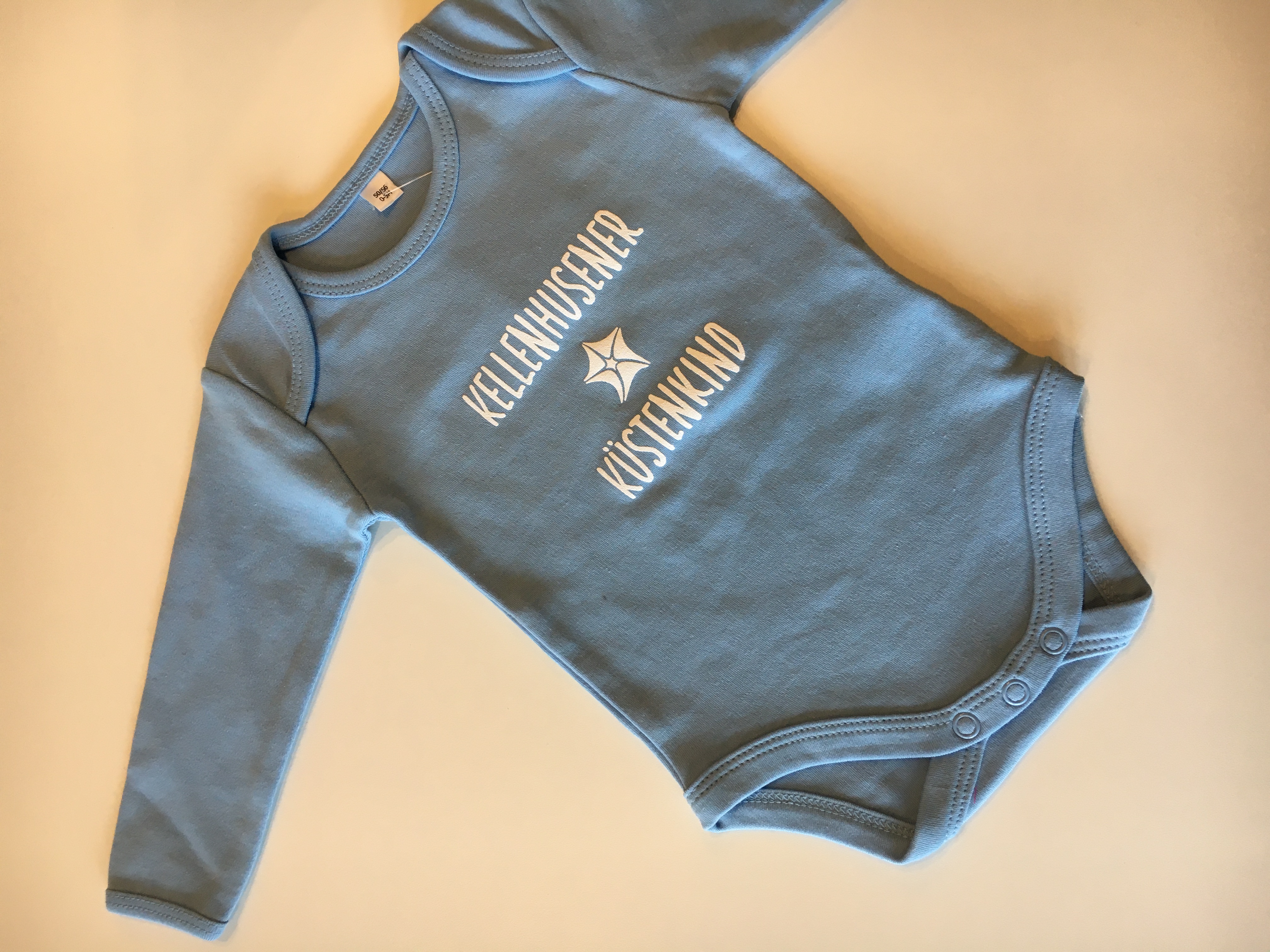 Body Long Sleeve Kellenhusener Küstenkind - hellblau