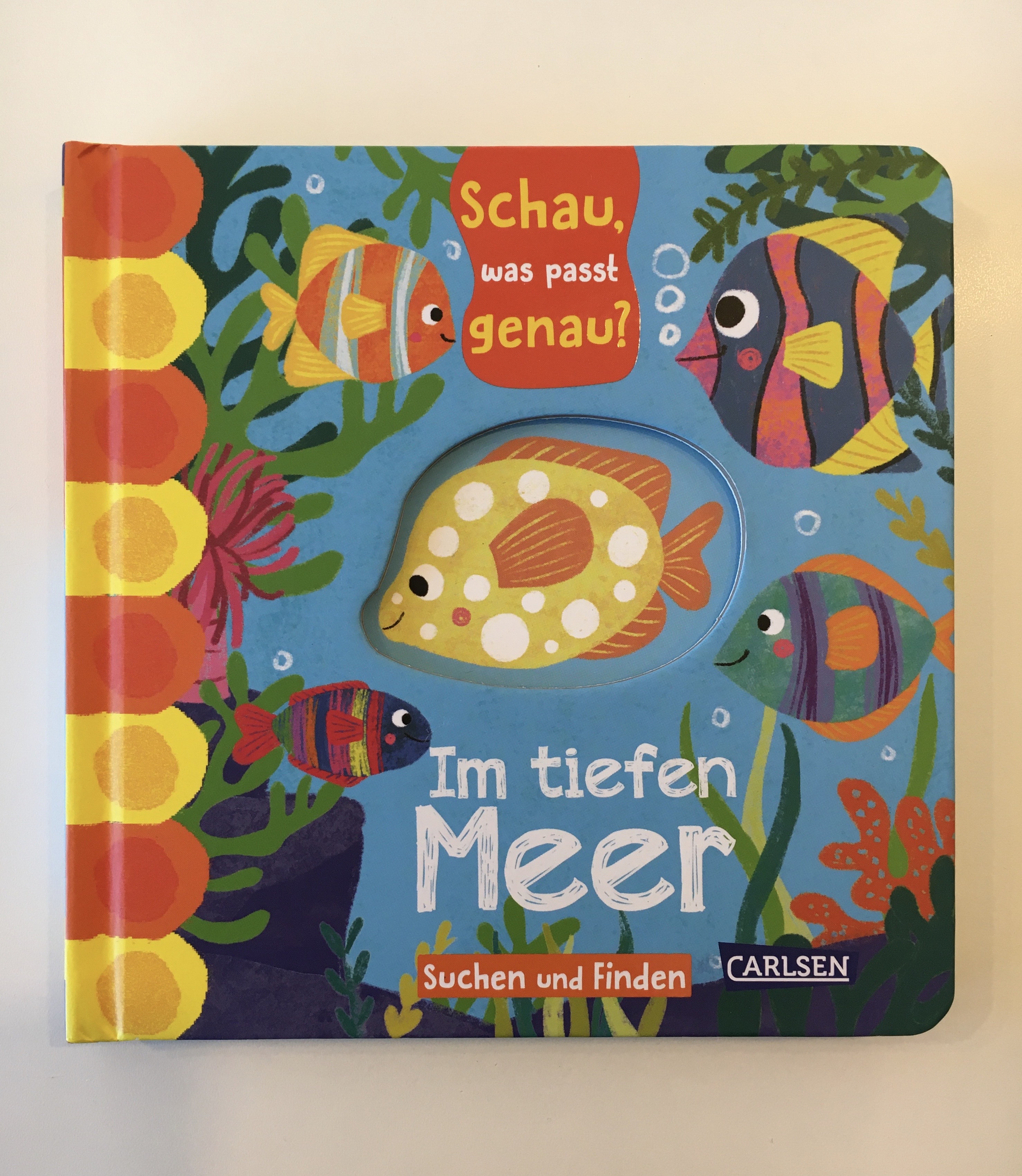 Kinderbuch "Suchen und finden - im tiefen Meer"