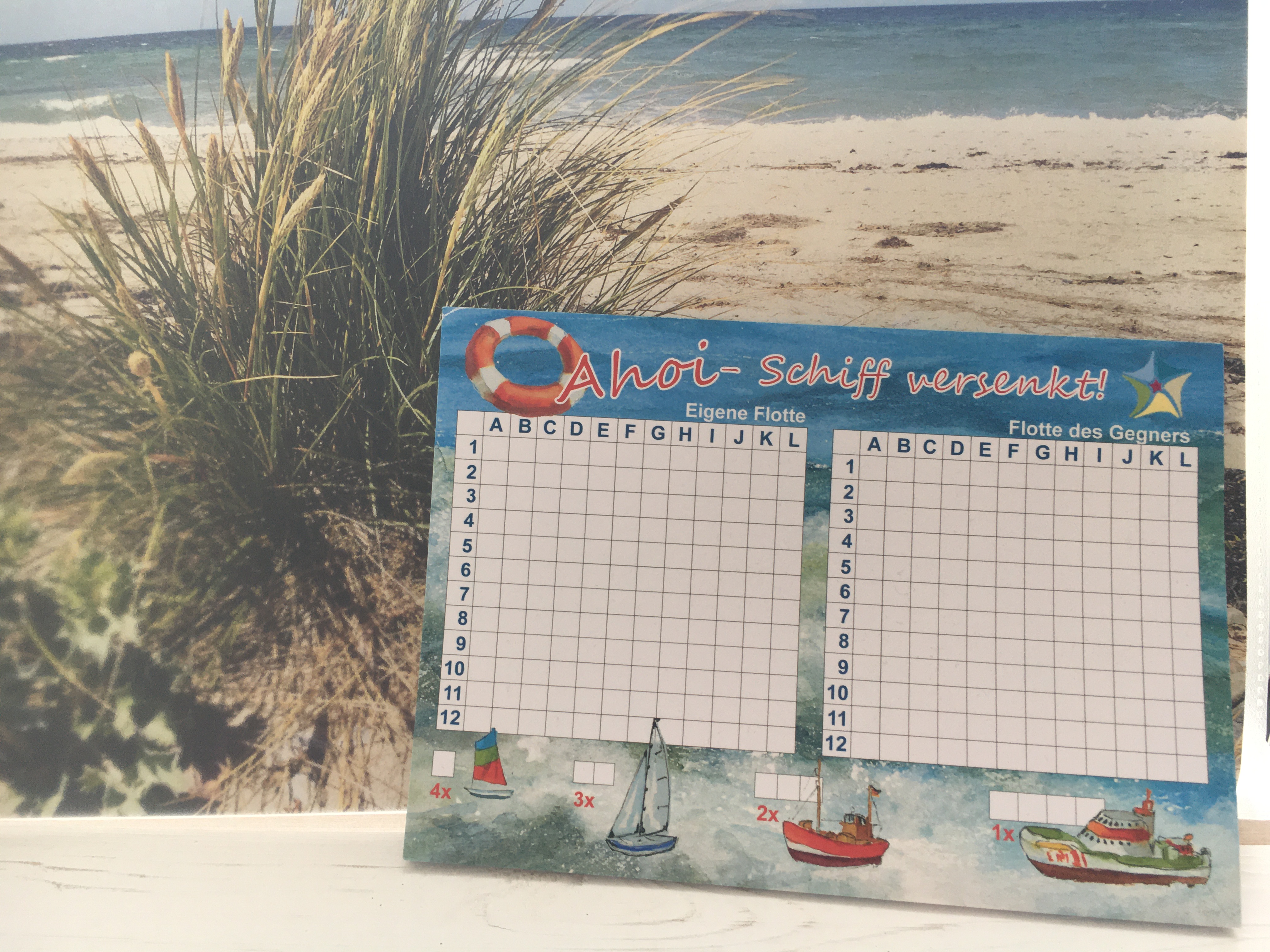 Spielblock "Ahoi - Schiff versenkt"