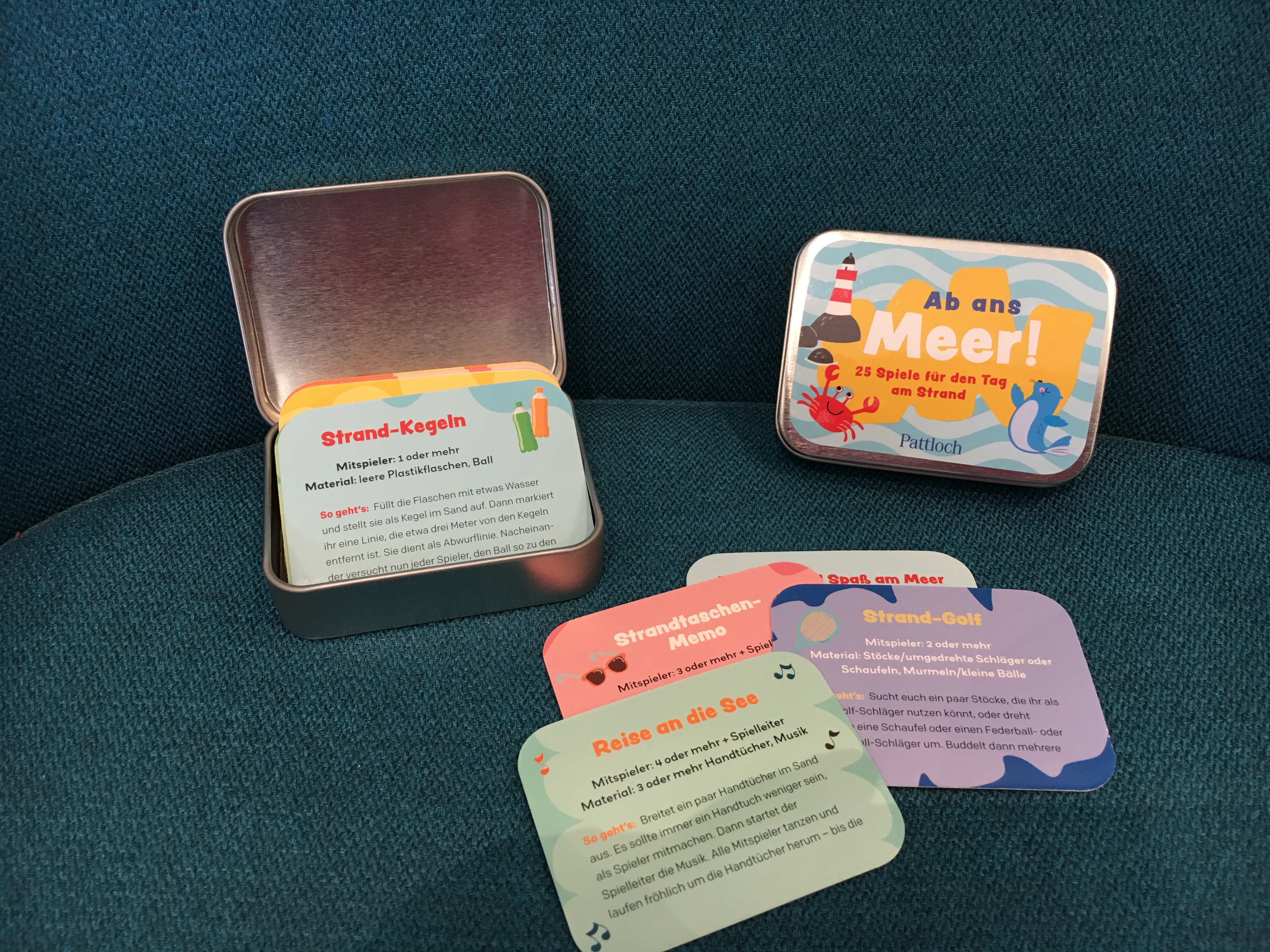 Spiel in der Dose " Ab ans Meer " 