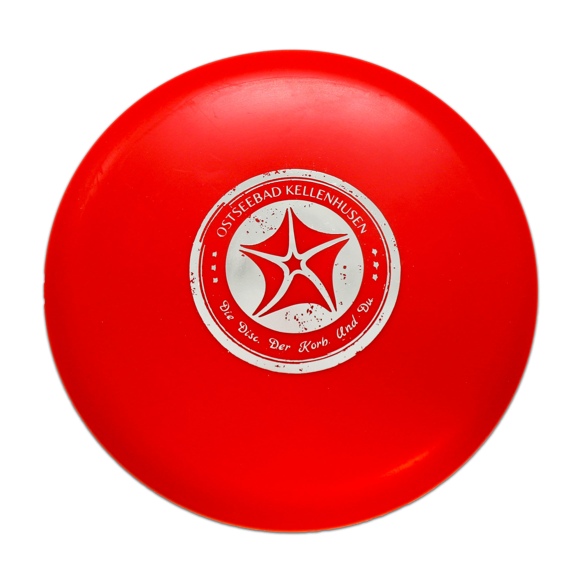 Discgolf Scheibe- rot