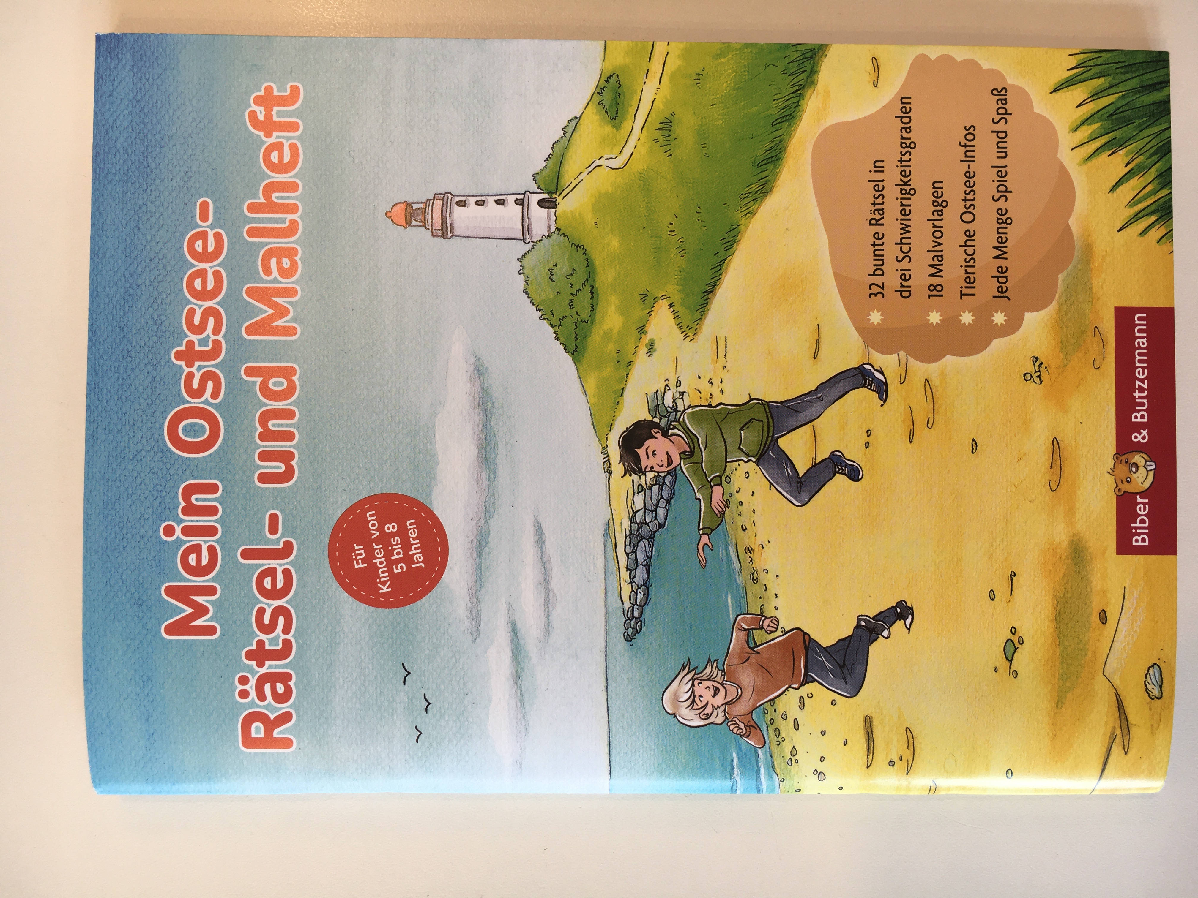 Kinderbuch - Mein Ostsee-Rätsel- und Malheft