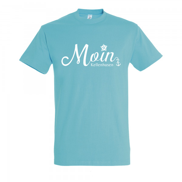 T-Shirt &quot;Moin Kellenhusen&quot; - ice blau
