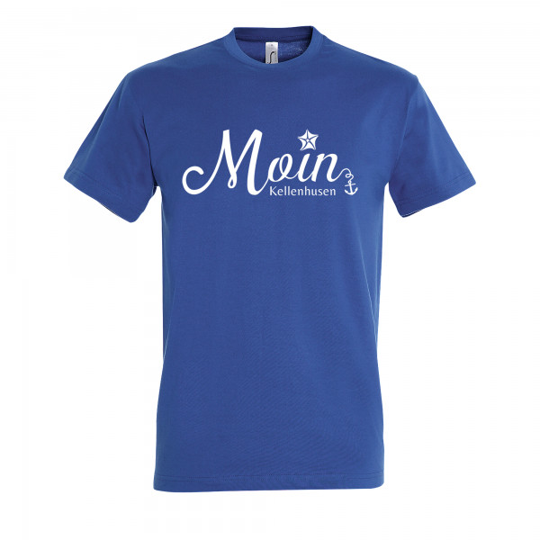 T-Shirt &quot;Moin Kellenhusen&quot; - dunkelblau